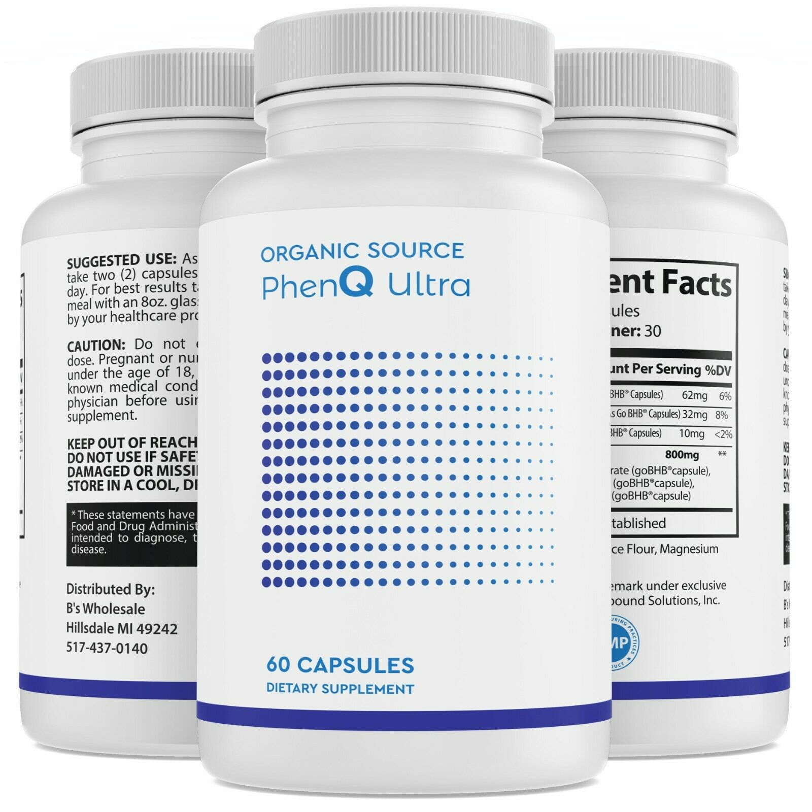 Phenq Ultra #1 Best Diet Pills - Weight Loss Burn Fat Energy Phen Q That Works