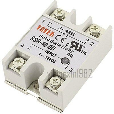 New Single Phase Solid State Relay Dc-dc Ssr-40dd 40a Dc3-32v Dc5-60v
