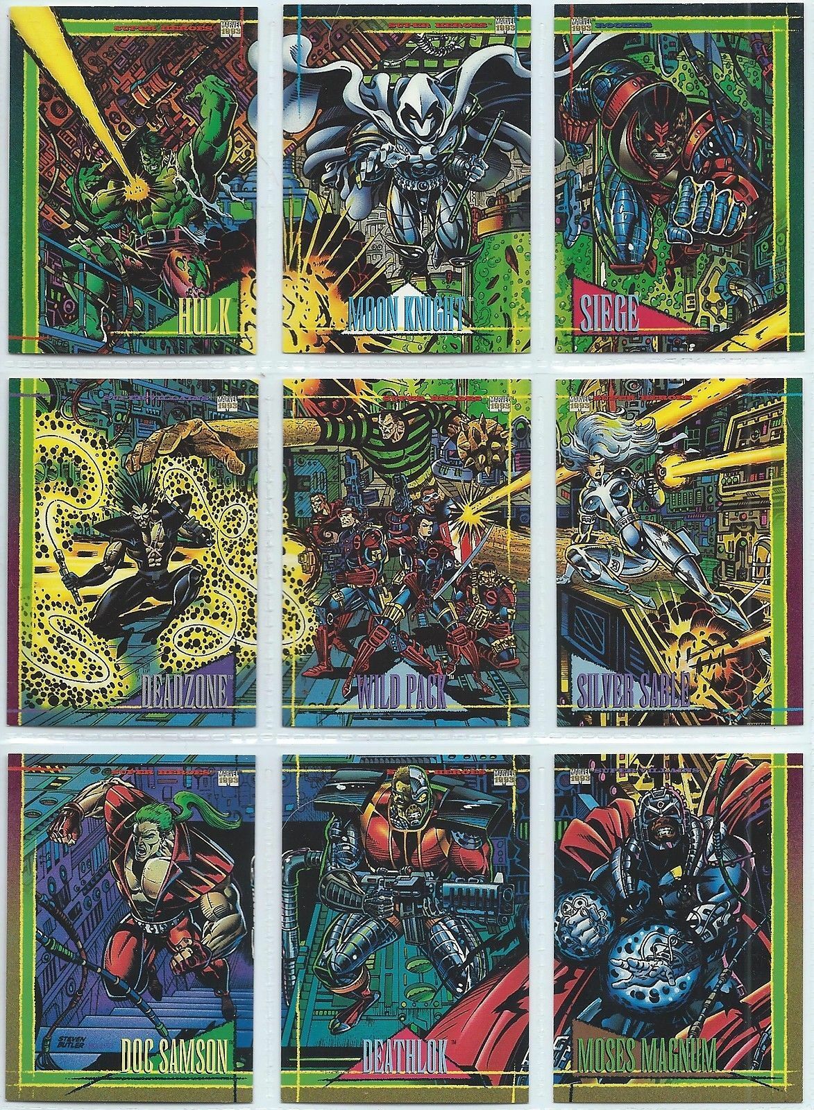 1993 Skybox Marvel Universe Iv X-men Base Card You Pick Finish Your Set 1-90