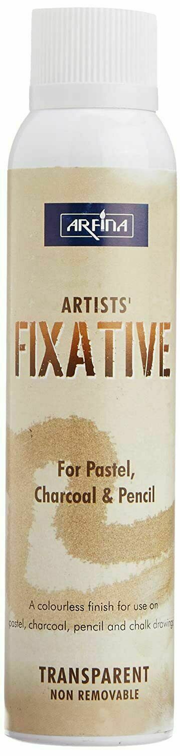 Camel 200 Ml Artists Fixative Spray In Tin Bottle For Pastel,charcoal And Pencil