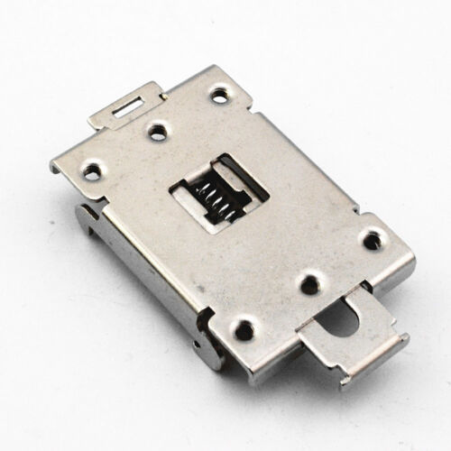 1pcs Single Phase Ssr 35mm Din Rail Fixed Solid State Relay Clip Clamp