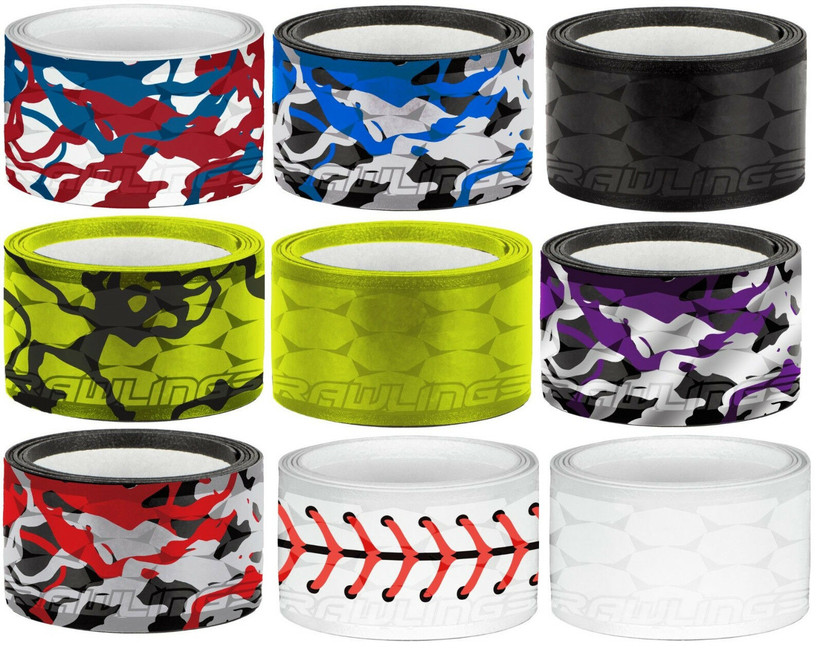 Rawlings Advanced Baseball Softball Bat Handle Sticky Grip Colored Wrap/tape