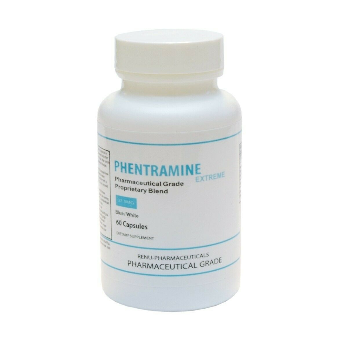 Phentramine Extreme Weight Loss Diet Supplement, 375 Mg, 60 Capsules