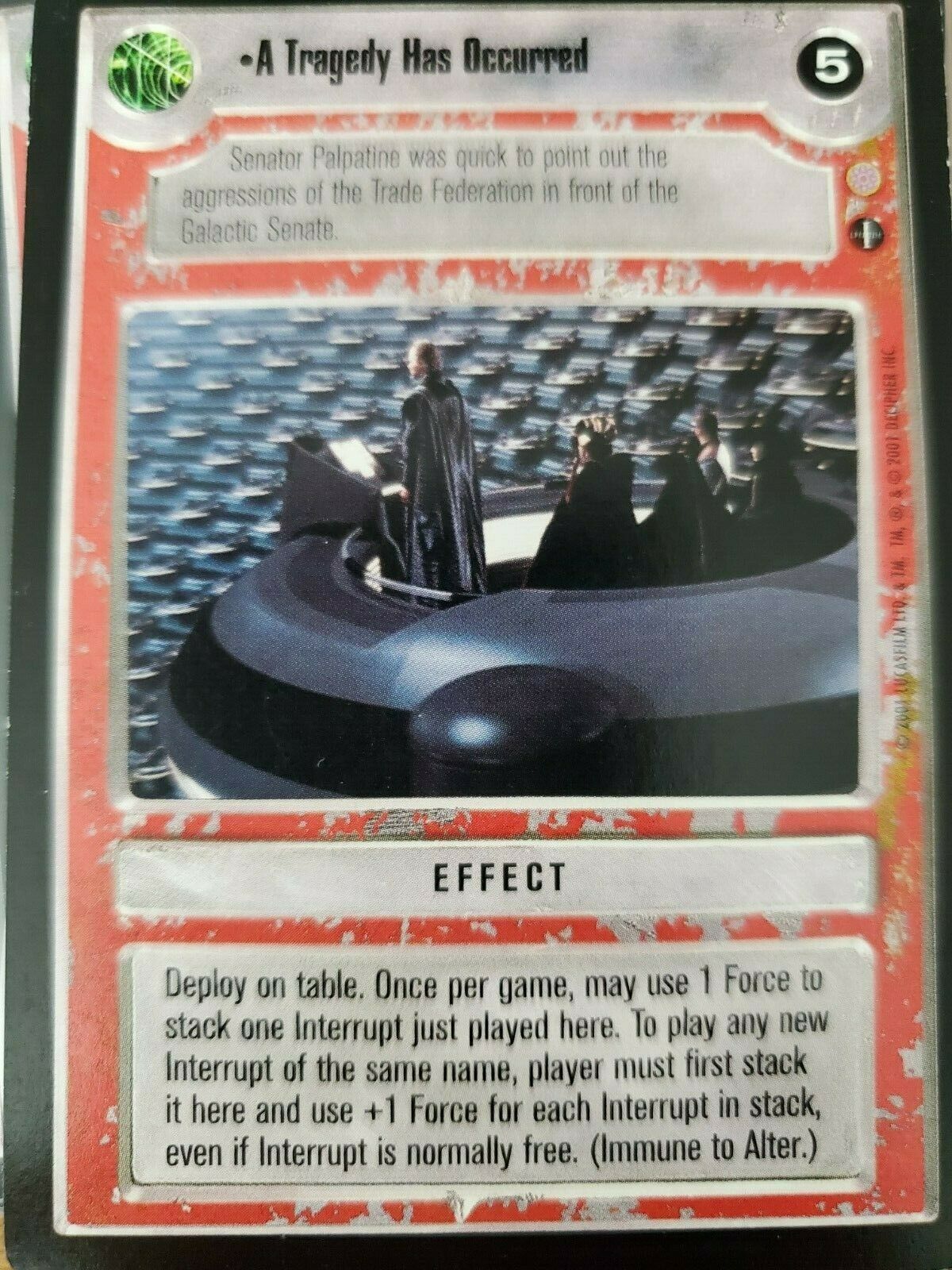 Decipher Star Wars Ccg Coruscant 2nd Tier Singles *choose Your Card* Nrmint-mint