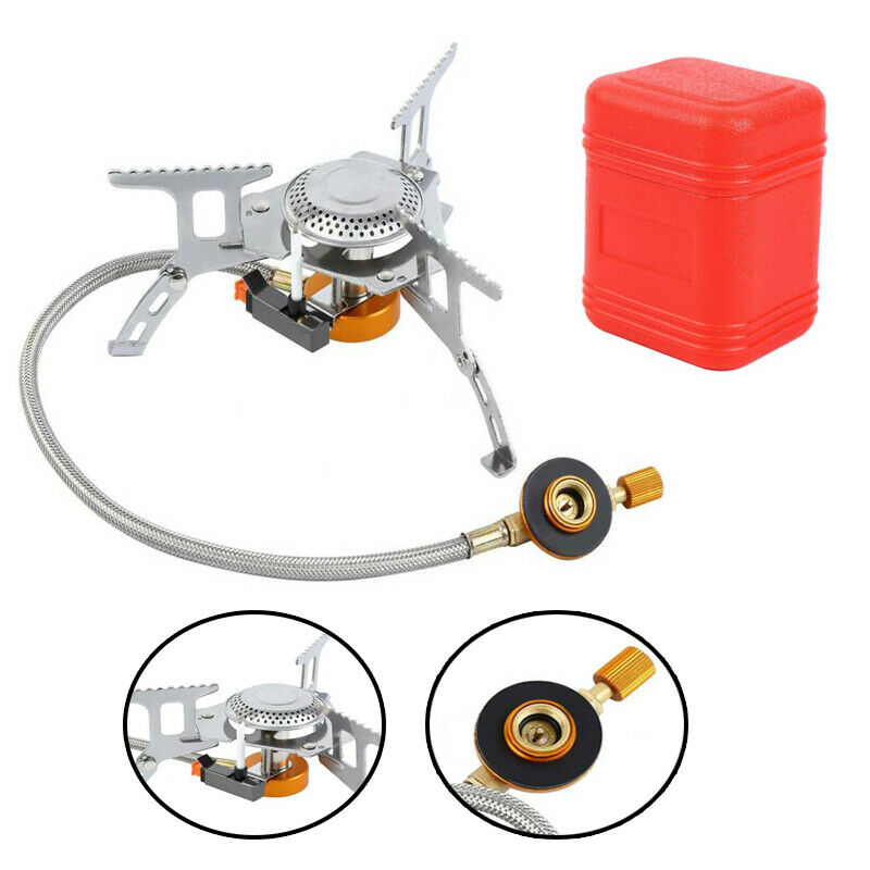 3500w Outdoor Portable Picnic Camping Gas Foldable Stove Cookout Butane Burner