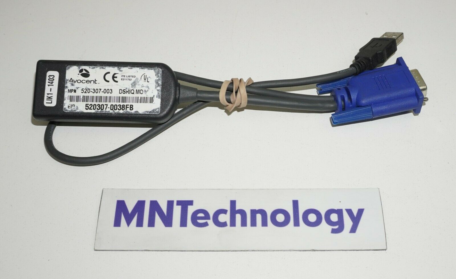 Avocent | 520-307-003 | Kvm Switch Interface Ip Adapter Cable