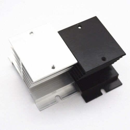 Aluminum Alloy Heat Sink Din Nail Mount For 10a To 40a Solid State Relay
