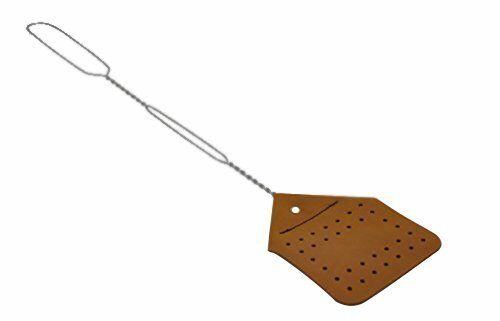 Amish Leather Fly Swatter - Brown 17 Inch