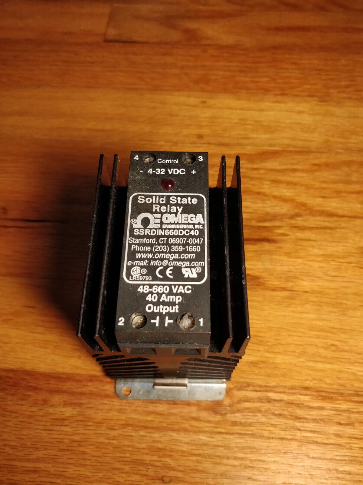 Omega Solid State Relay Ssrdin660dc40