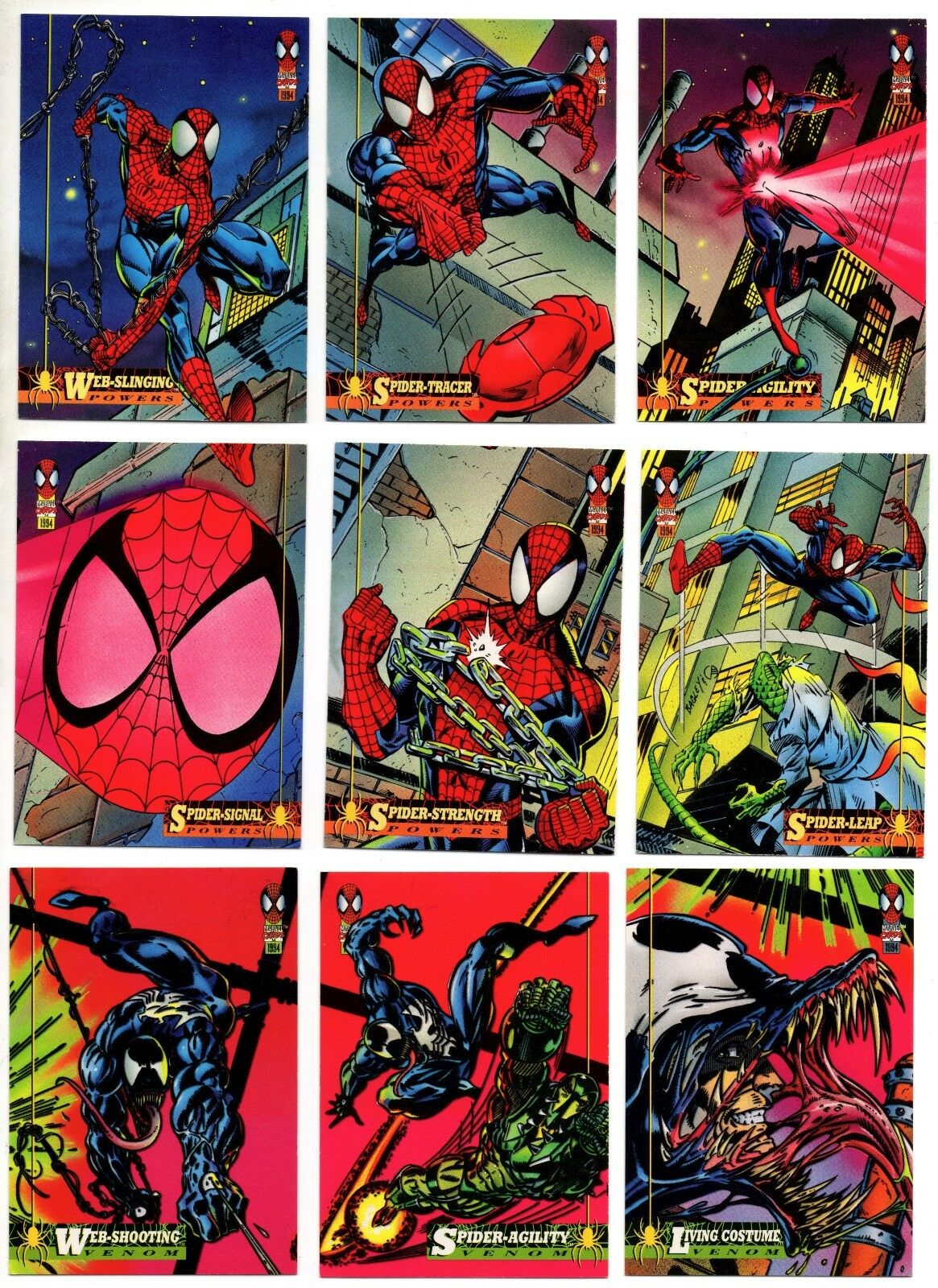 1994 Fleer The Amazing Spider-man 1st Edition You The Card Pick Finish Your Set