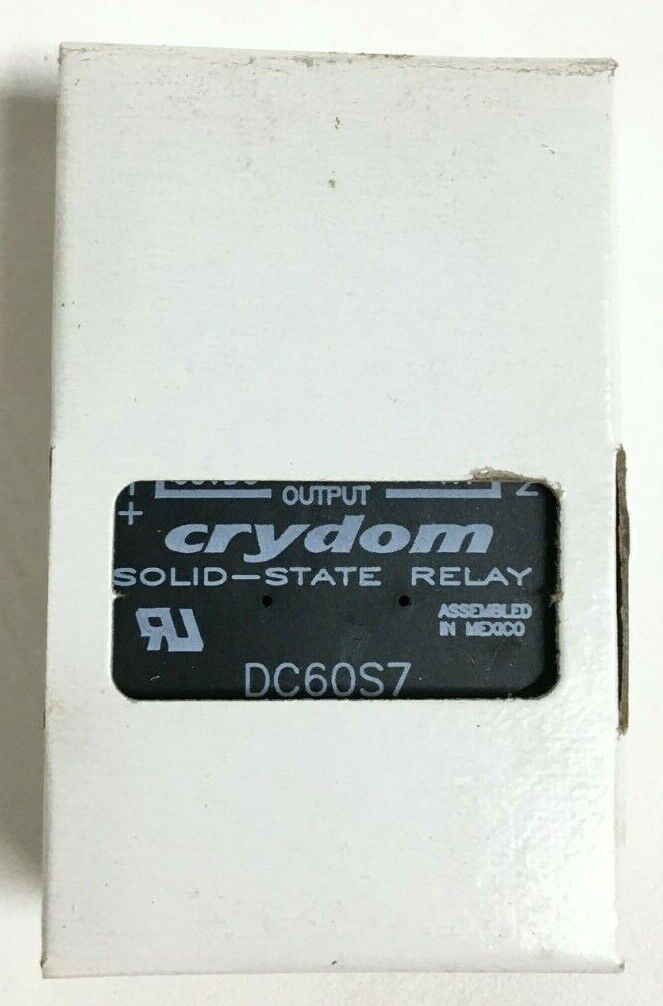 Crydom Dc60s7 Solid State Relay Output: 7a 60vdc Unput: 3.5-32vdc