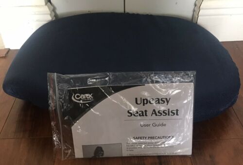 Carex Upeasy Seat Assist Manual Lifting Cushion Navy Blue. Elderly Care Assist